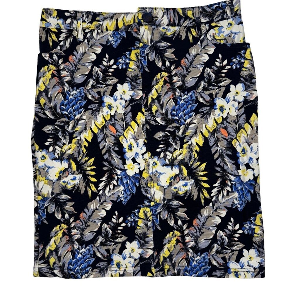 Tristan Colourful  Floral skirts for women Resized For Size Large
